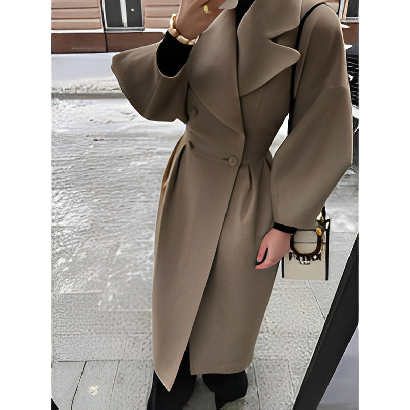 Isabella Eleganza Long Suede Coat