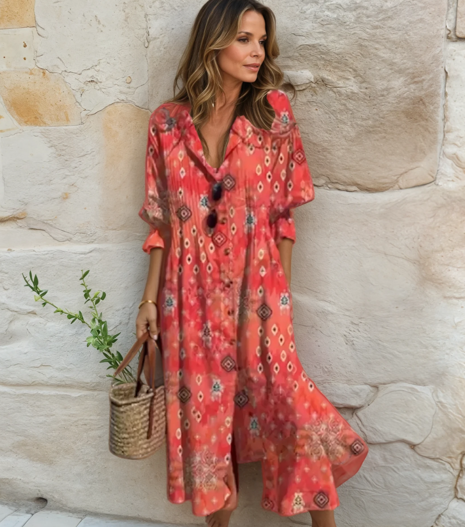 Isla - Flattering Boho Dress