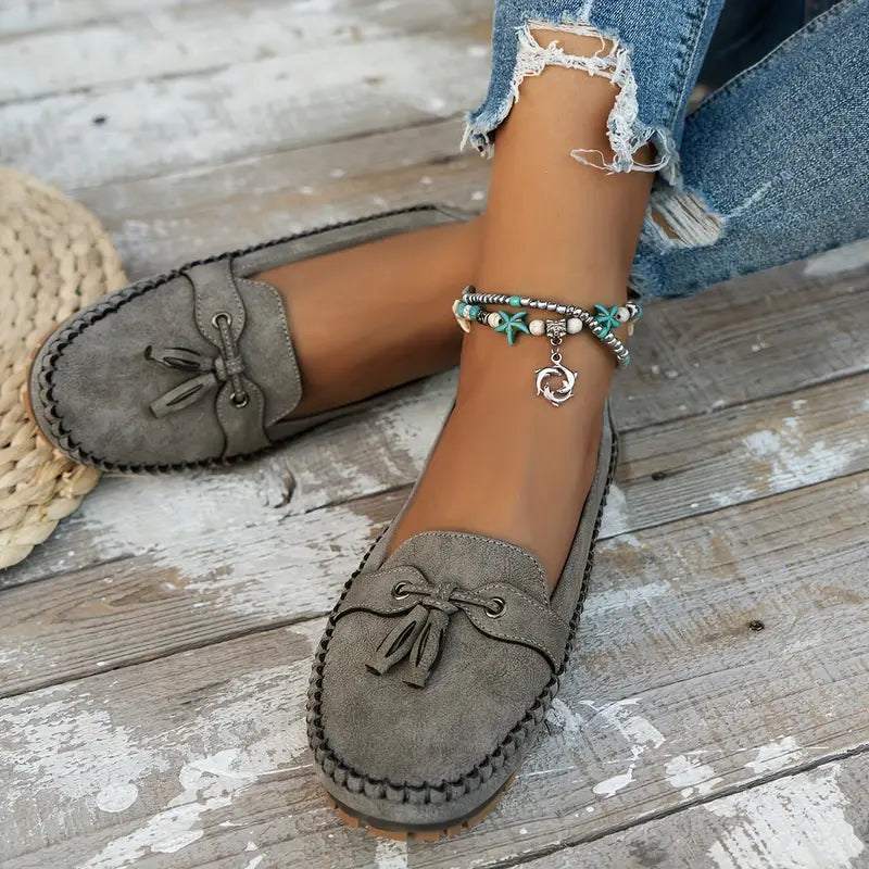 Comfortable Soft Moccasins in Women's Style