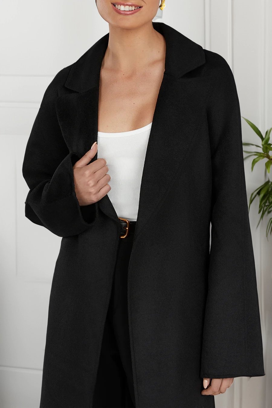 Aura Lapel Coat