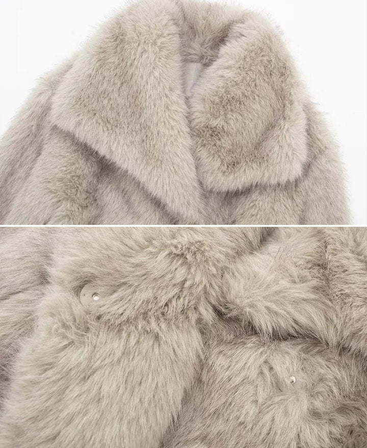 Sophia Luxe Faux Fur Coat