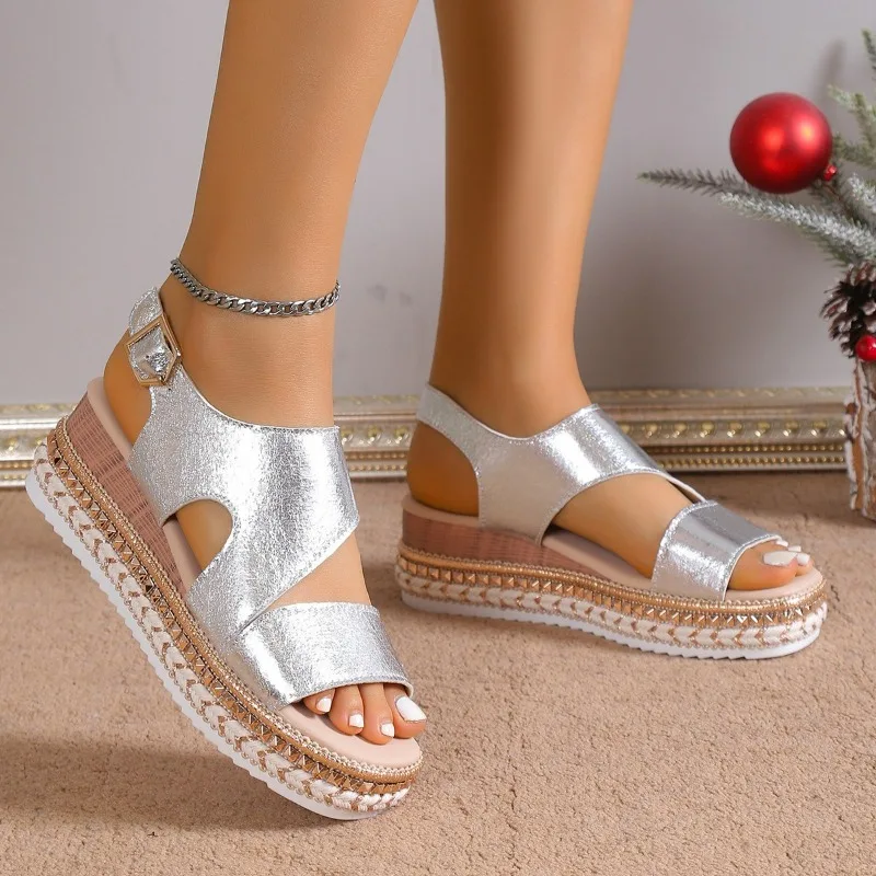 JHERA | Glamour Platform Sandals