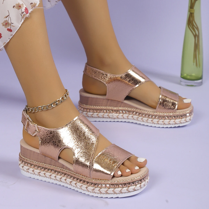 JHERA | Glamour Platform Sandals