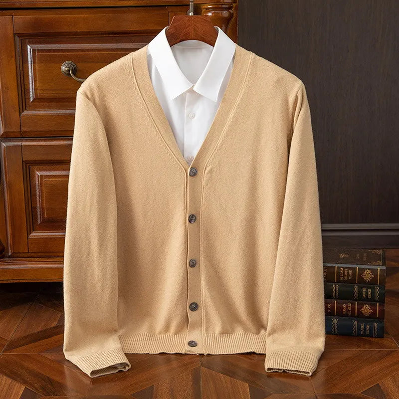 LEWIS CASHMERE CARDIGAN