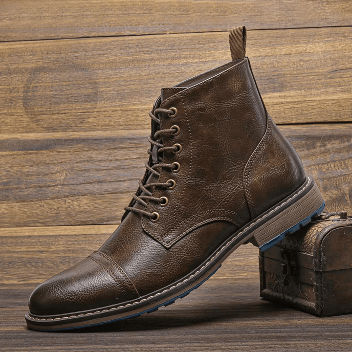 Baker™ | Modern Style Leather Ankle Boots