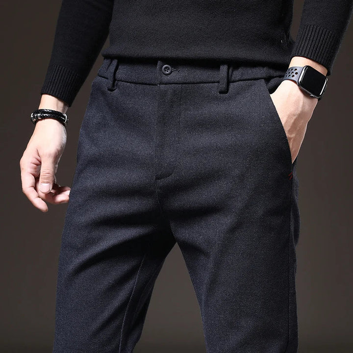 SLIM FIT WORK PANTS