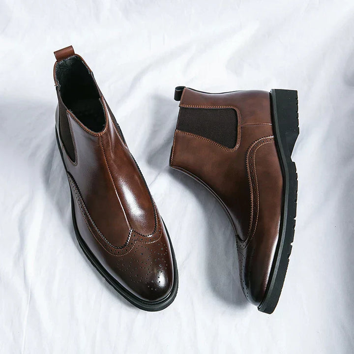 Baylor™ | Leather Chelsea Boots