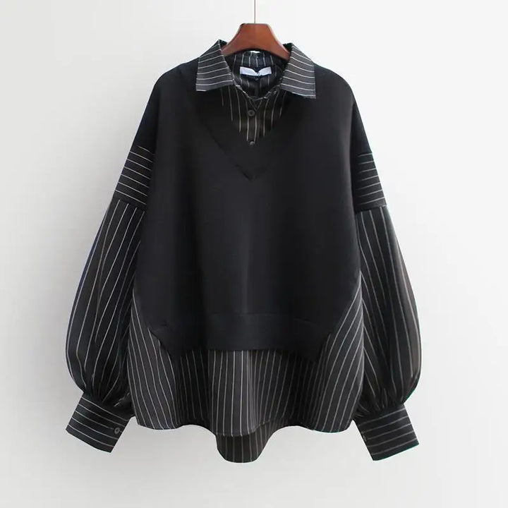 AMÉLIE NOIR OVERSHIRT