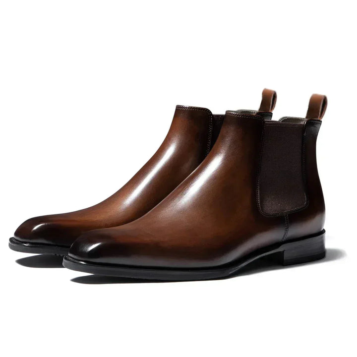 Bruce™ | Leather Chelsea Boots