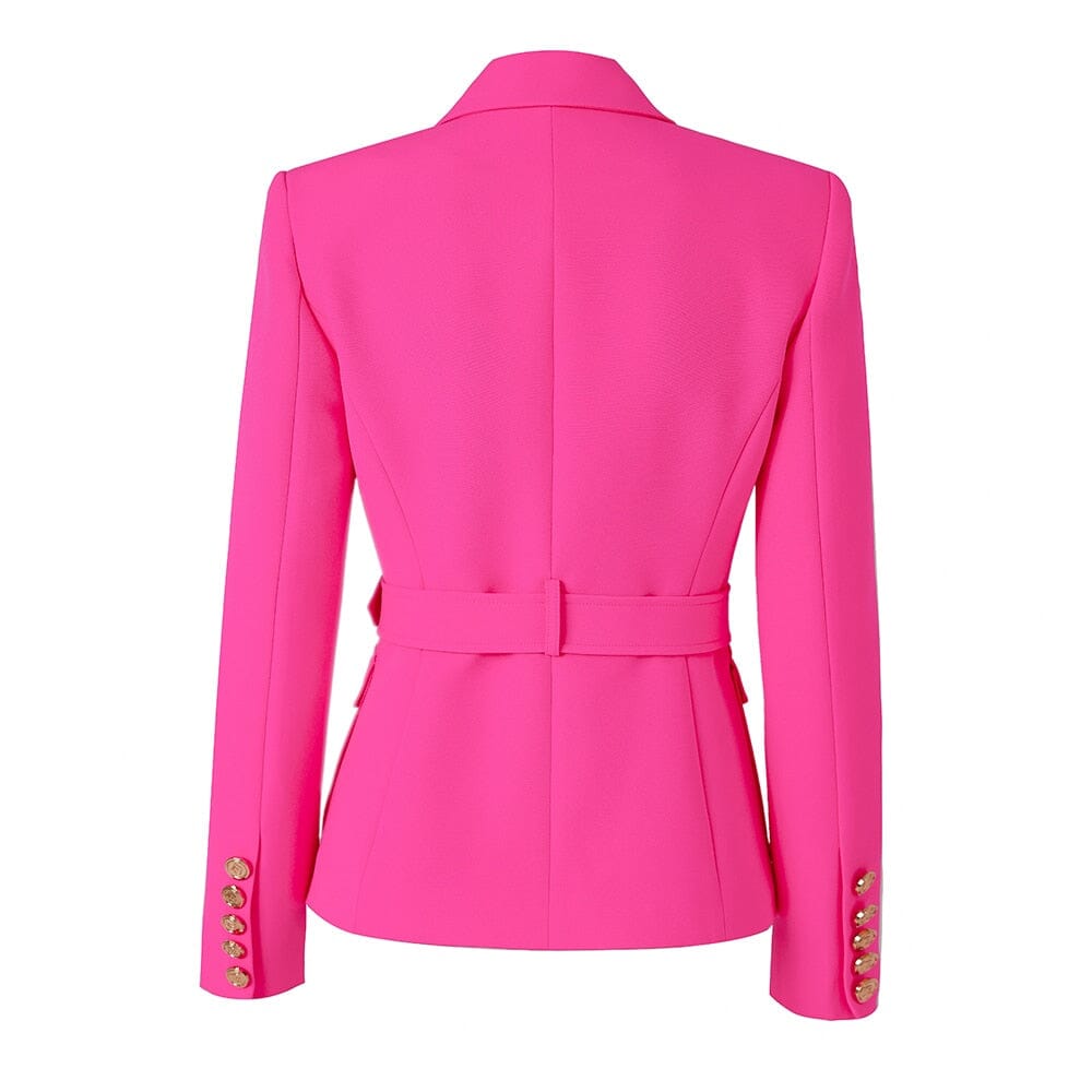 The Reggie Long Sleeve Belted Blazer