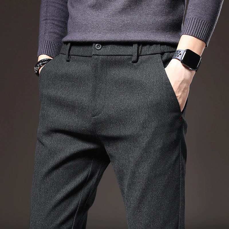 SLIM FIT WORK PANTS