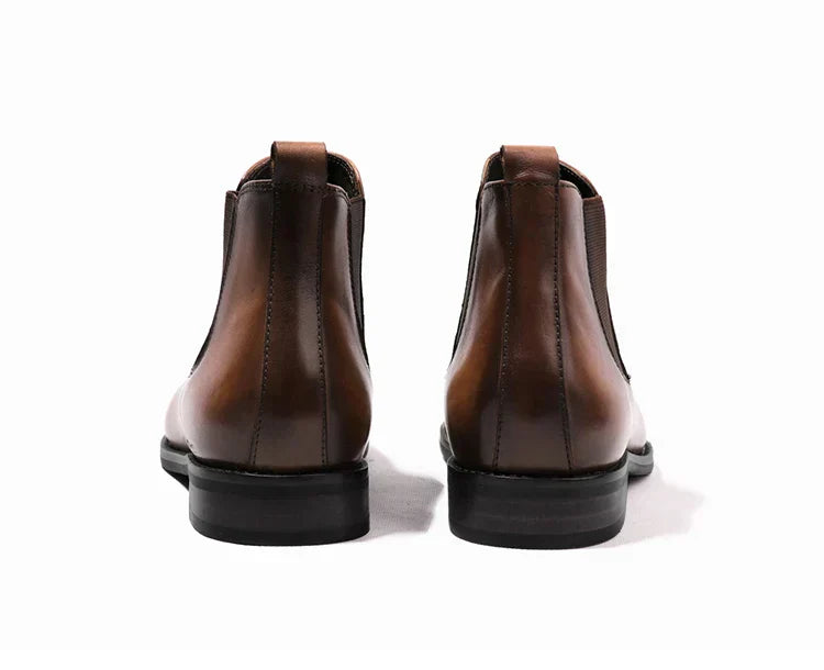 Bruce™ | Leather Chelsea Boots