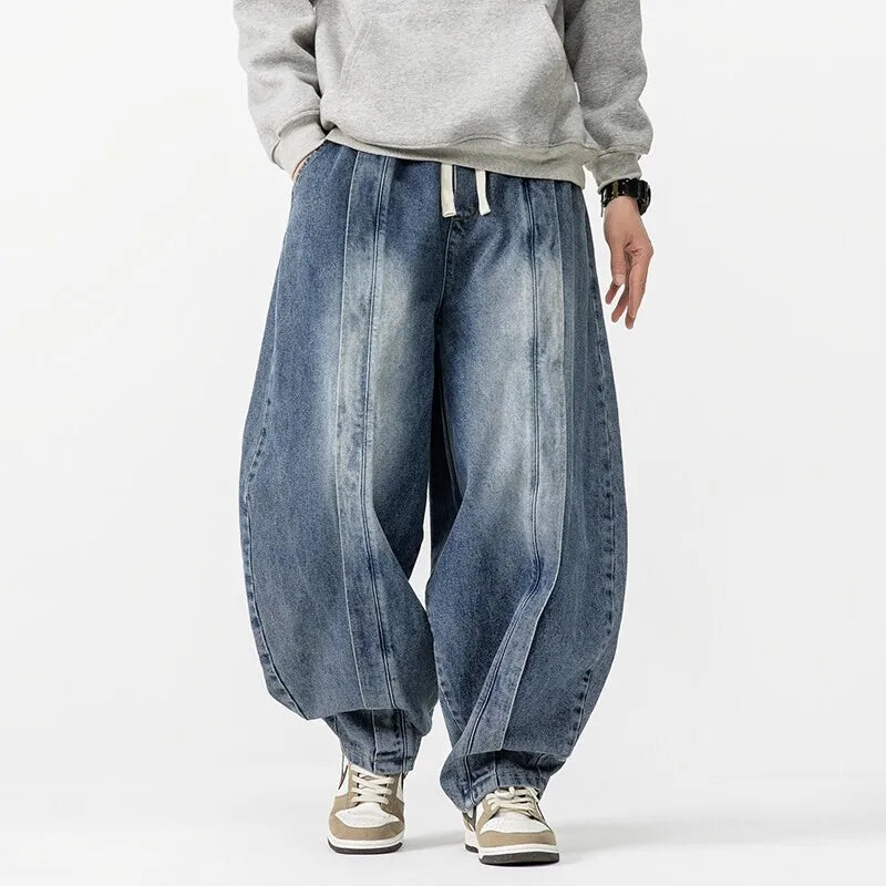 "MEEK" OVERSIZE DENIM PANTS