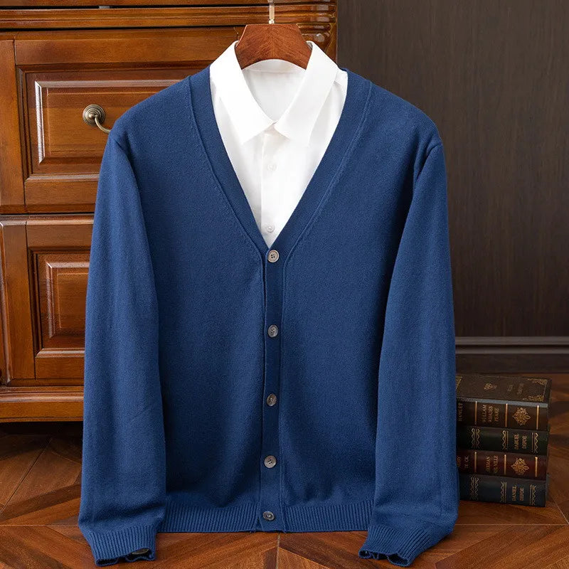 LEWIS CASHMERE CARDIGAN