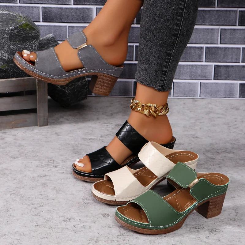 SHARA | Versatile Block Heel Sandals