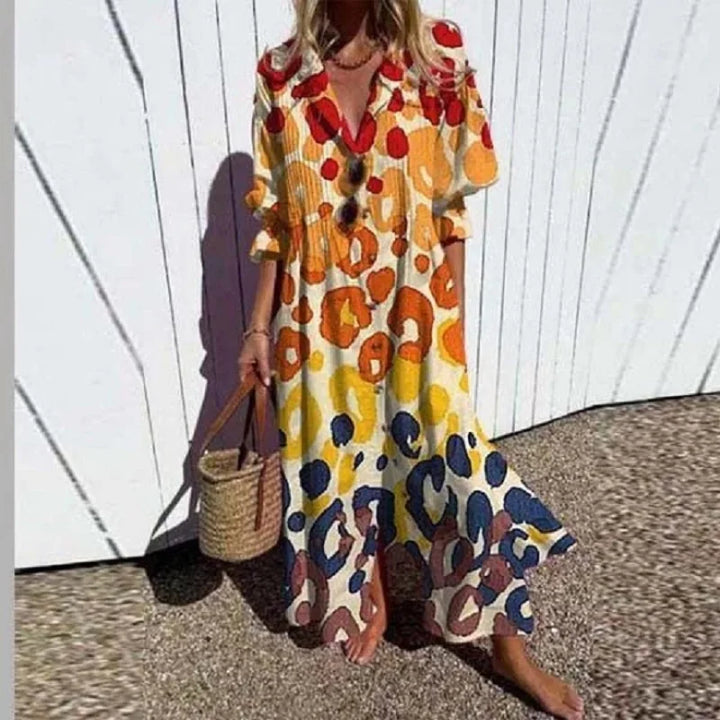 Emma - Flattering Boho Dress