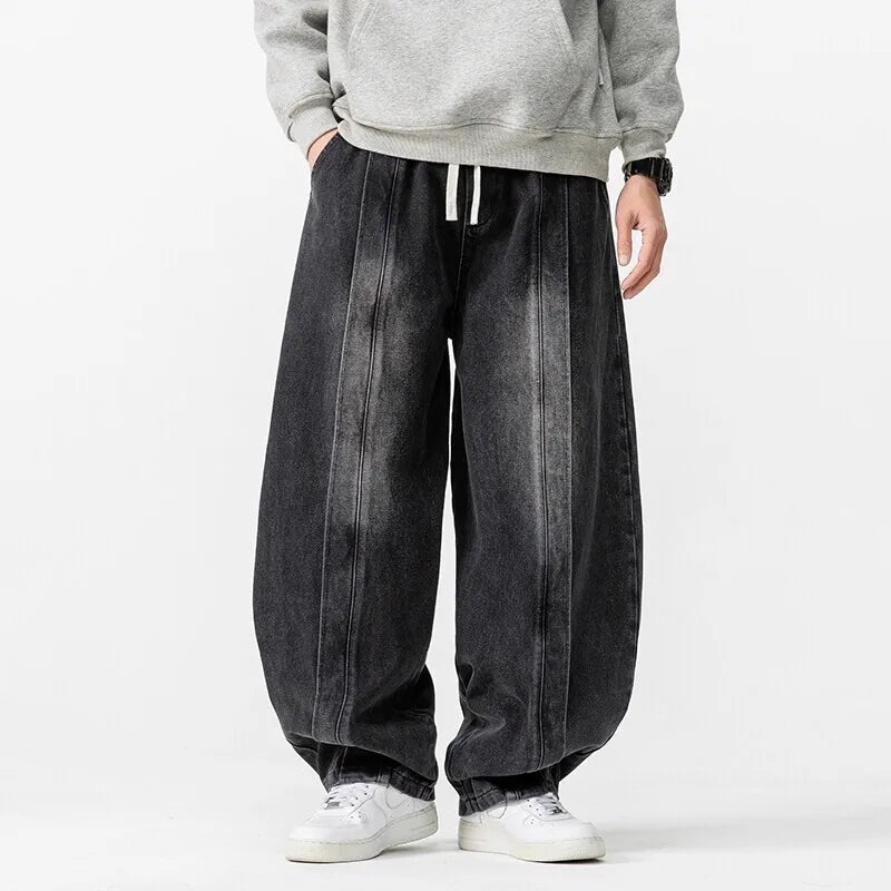 "MEEK" OVERSIZE DENIM PANTS