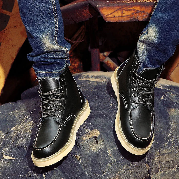 Bremen™ | Leather Winter Boots