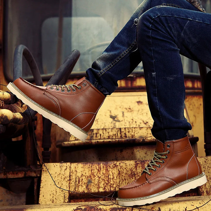 Bremen™ | Leather Winter Boots