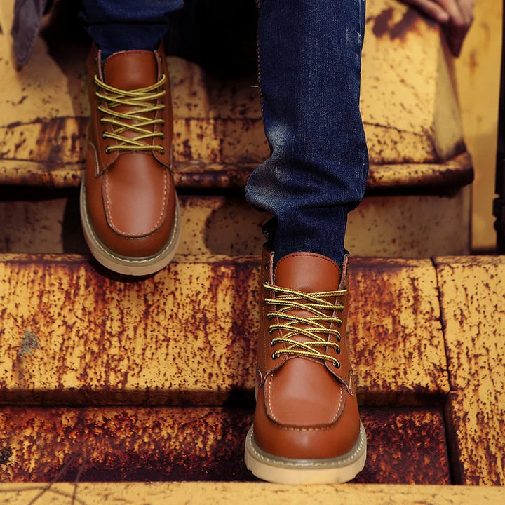 Bremen™ | Leather Winter Boots