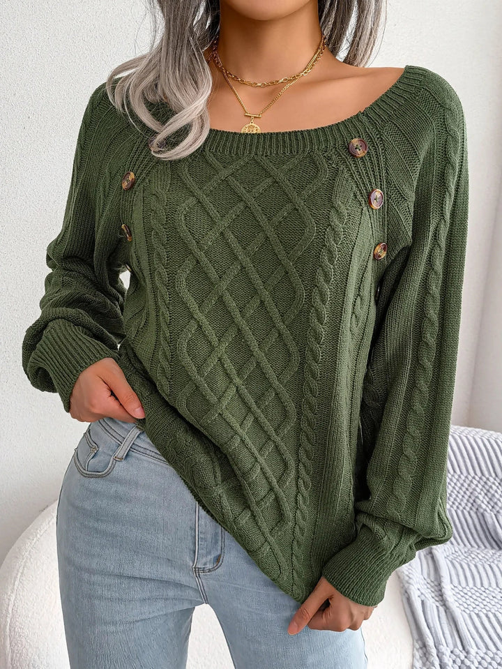 VERONA - Long Sleeve Knitted Sweater