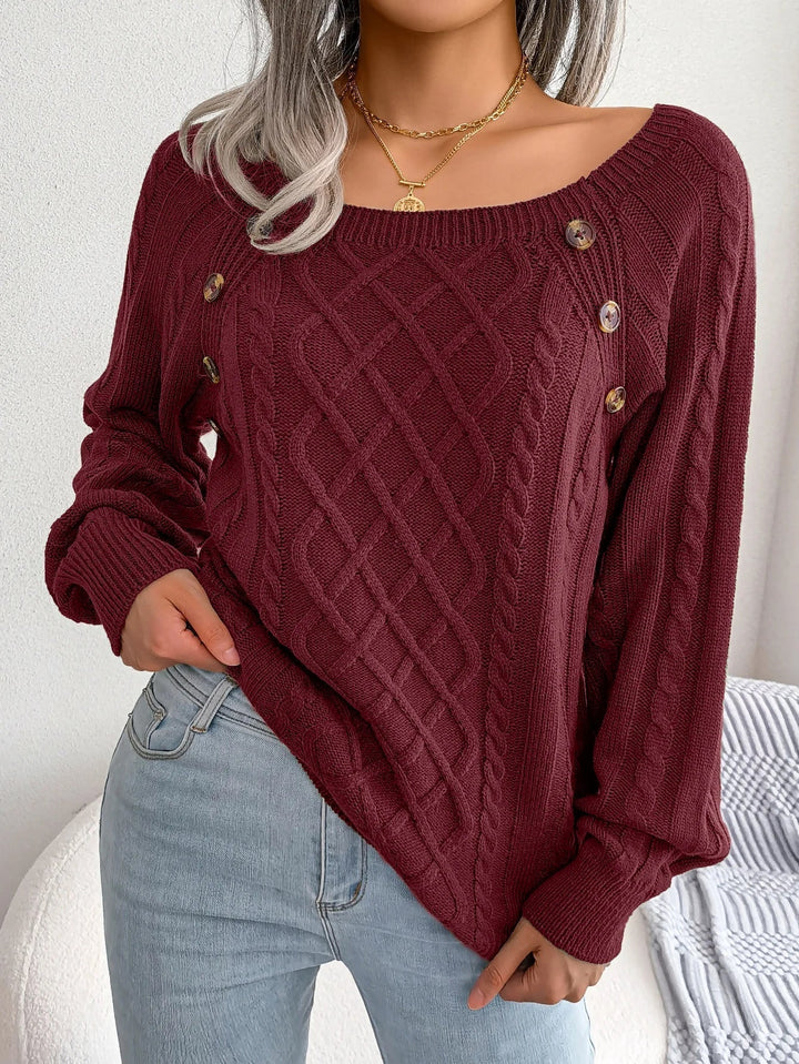 VERONA - Long Sleeve Knitted Sweater