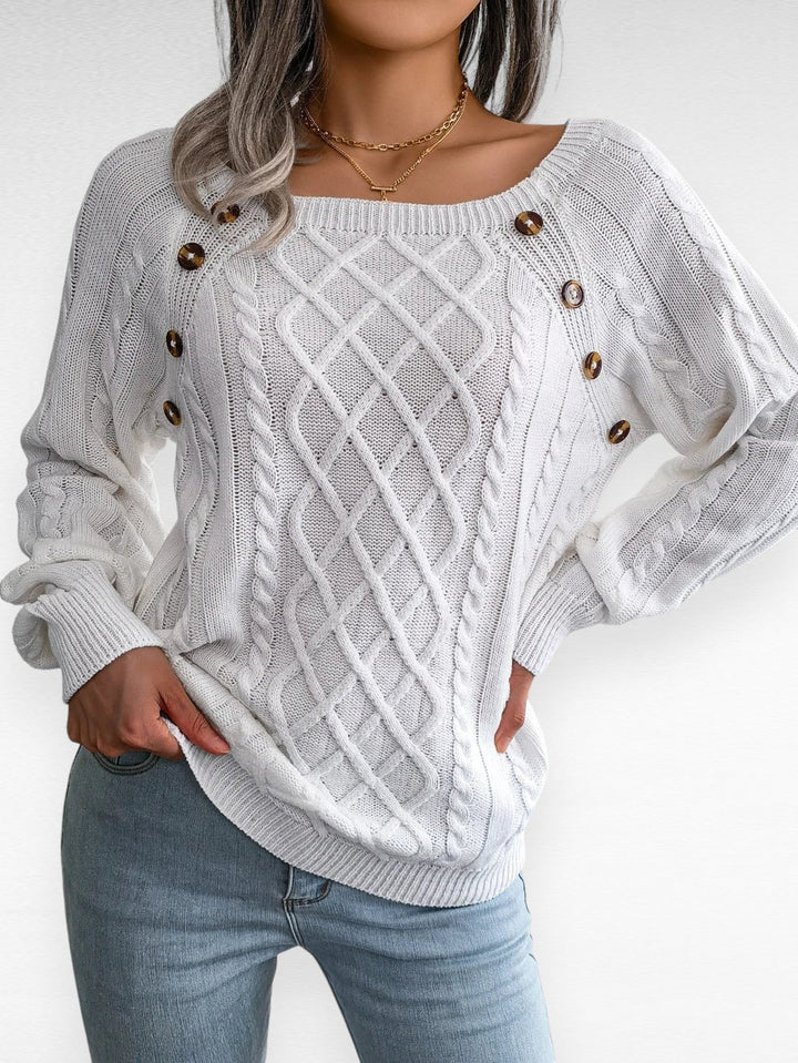 VERONA - Long Sleeve Knitted Sweater