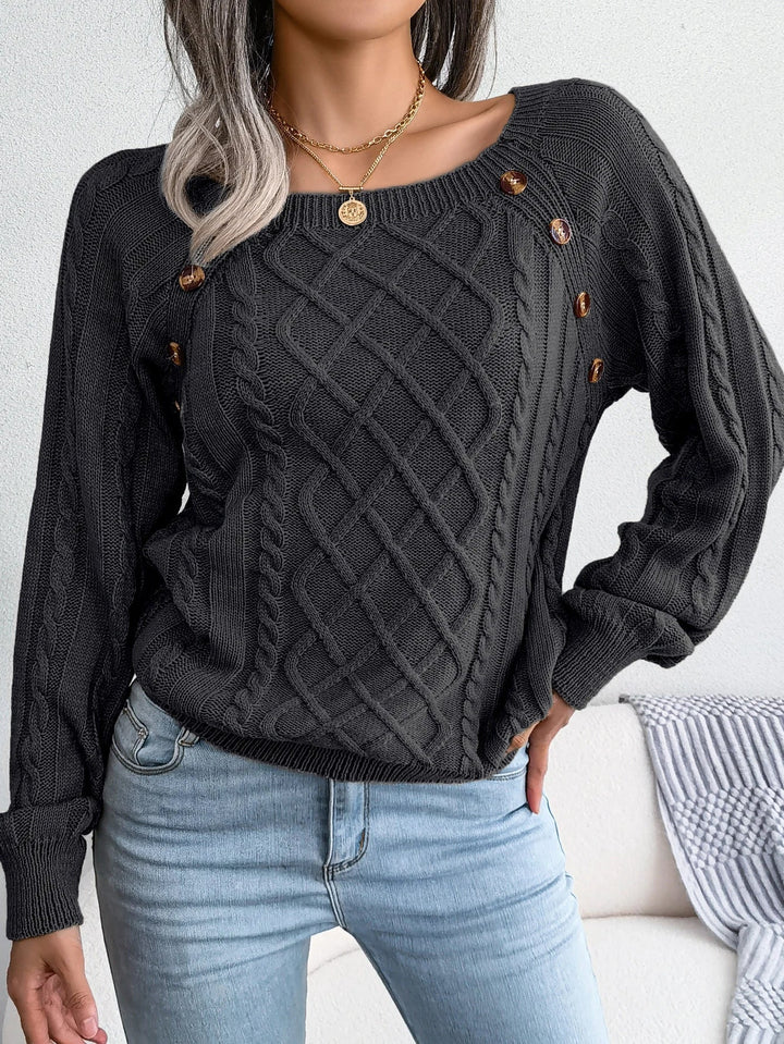 VERONA - Long Sleeve Knitted Sweater