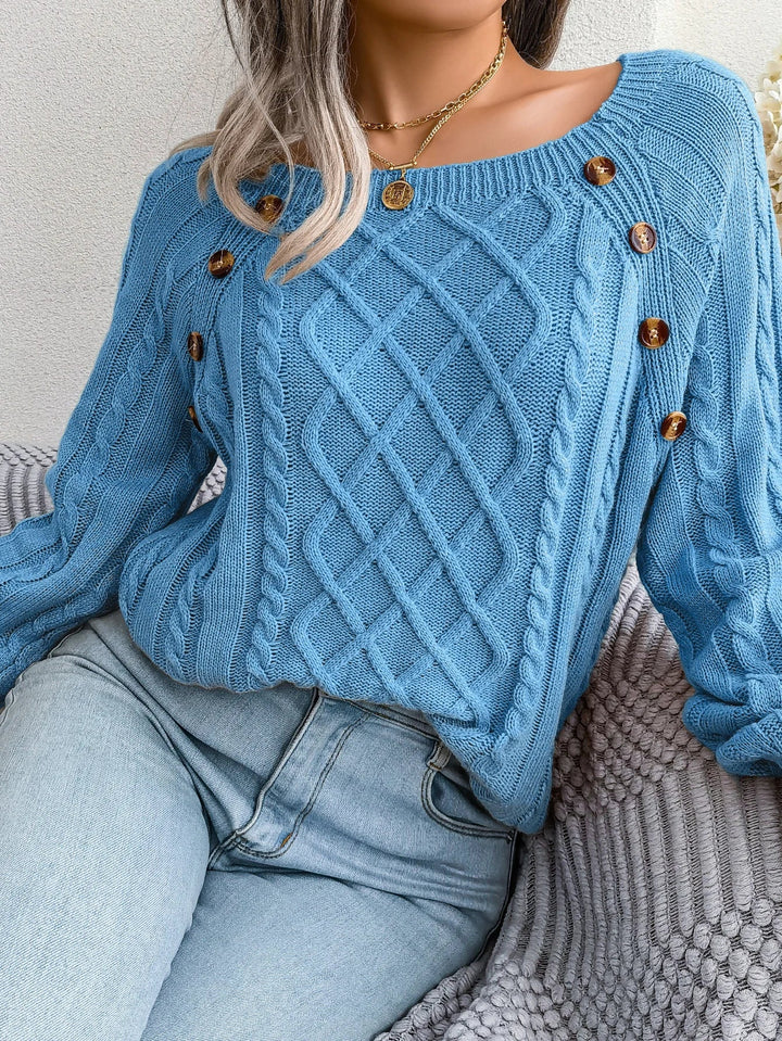 VERONA - Long Sleeve Knitted Sweater