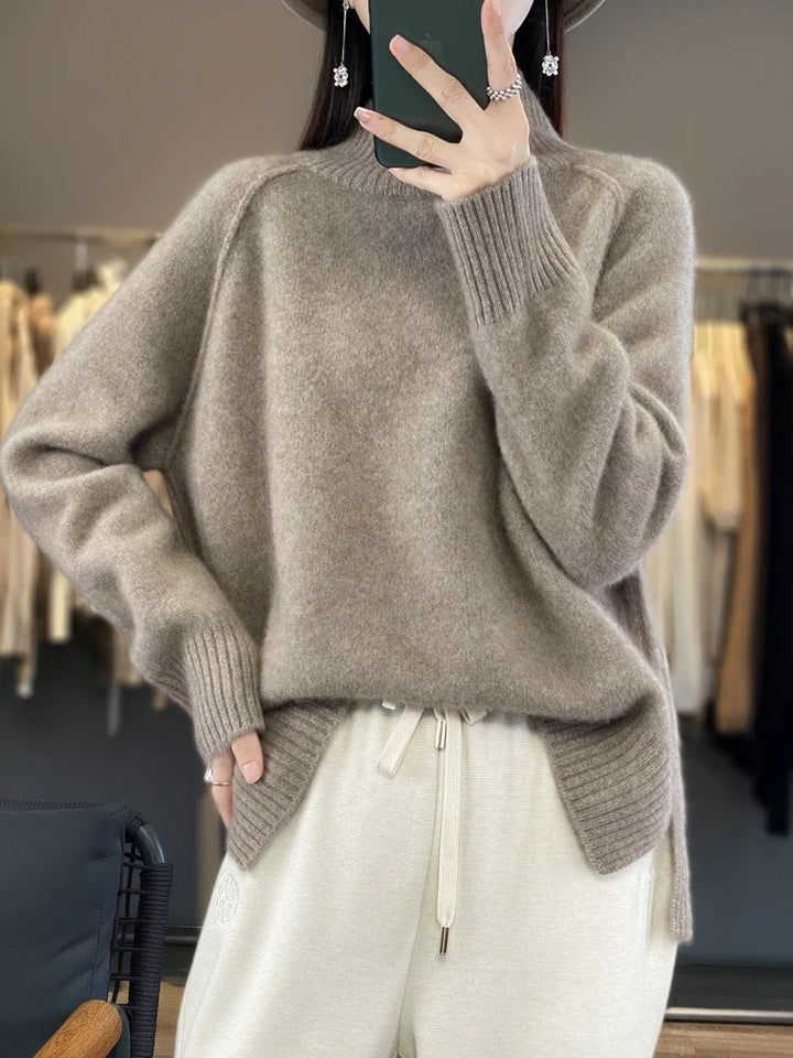 ATHENEA - CASHMERE TURTLENECK SWEATER