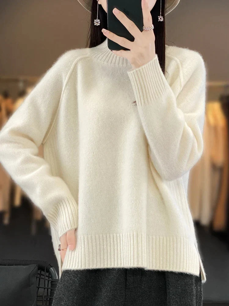 ATHENEA - CASHMERE TURTLENECK SWEATER