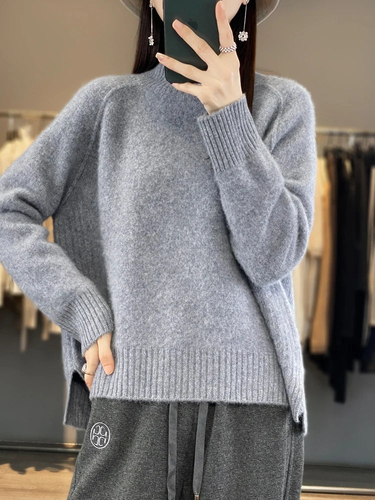 ATHENEA - CASHMERE TURTLENECK SWEATER