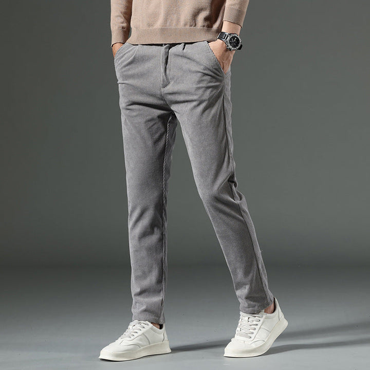 SLIM FIT CORUROY PANT