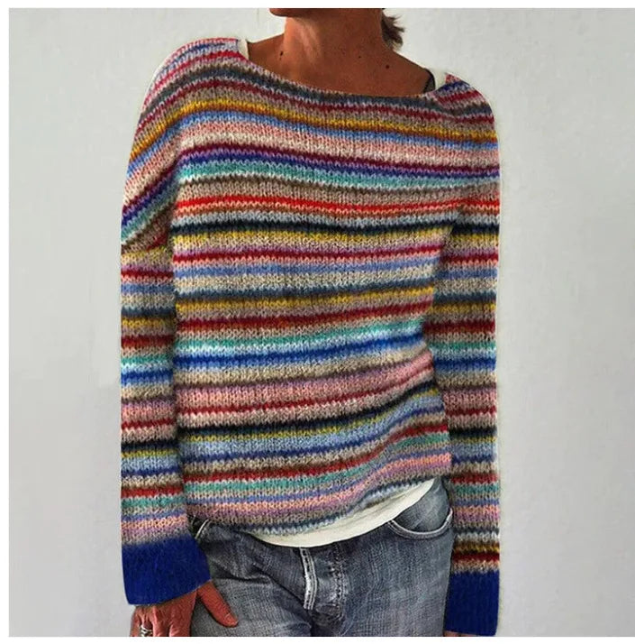 AMÉLIE - Cozy Knit Retro Sweater