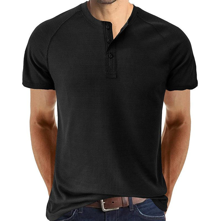 Men's Tough Guy Short Sleeve Henley T-Shirt 46765611X