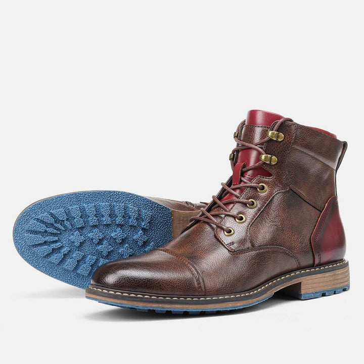 Brixton™ | Premium Handmade Leather Oxford Boots