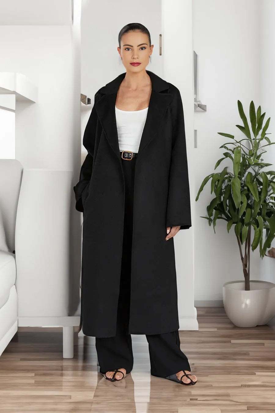 Aura Lapel Coat