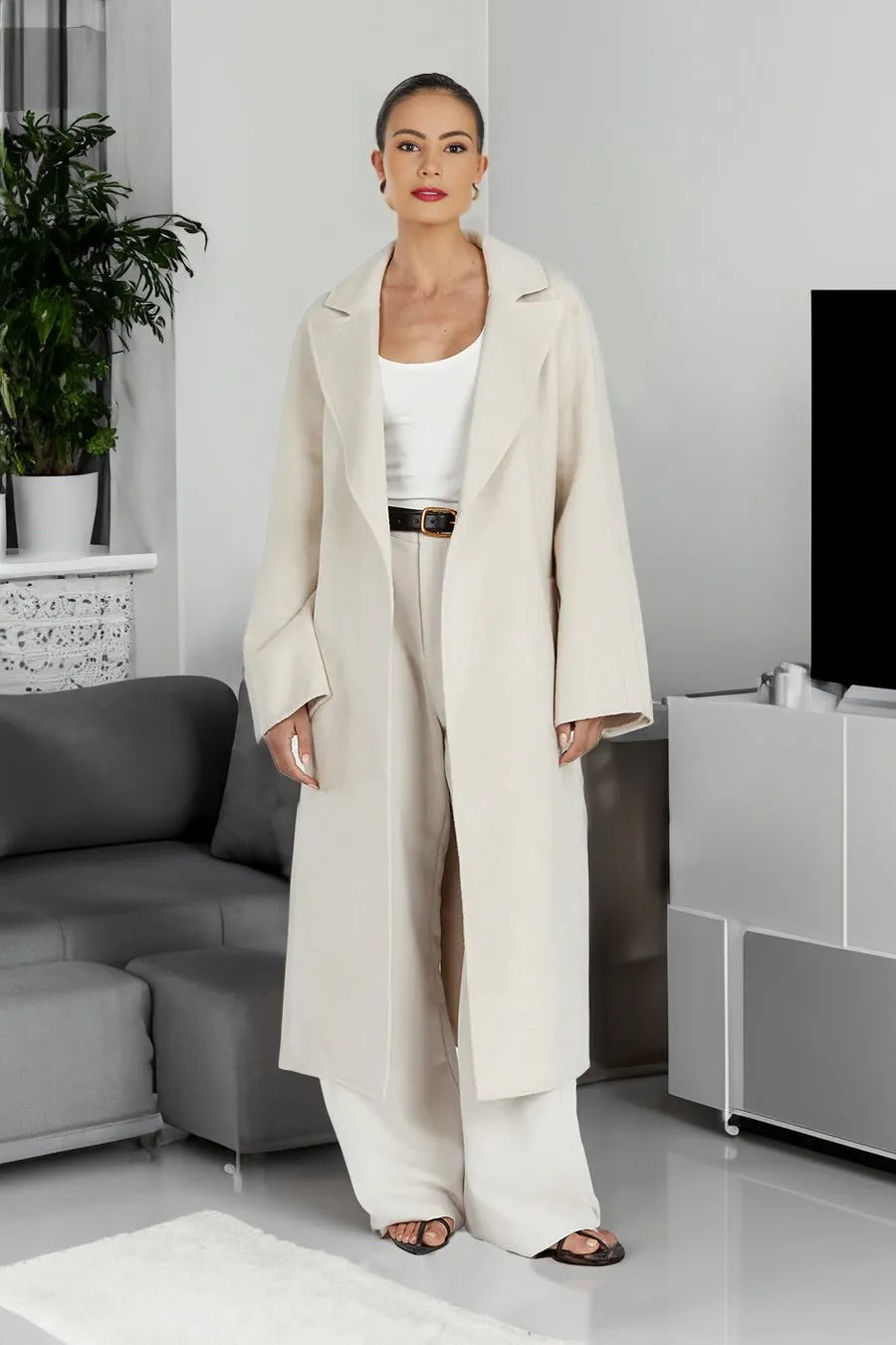 Aura Lapel Coat