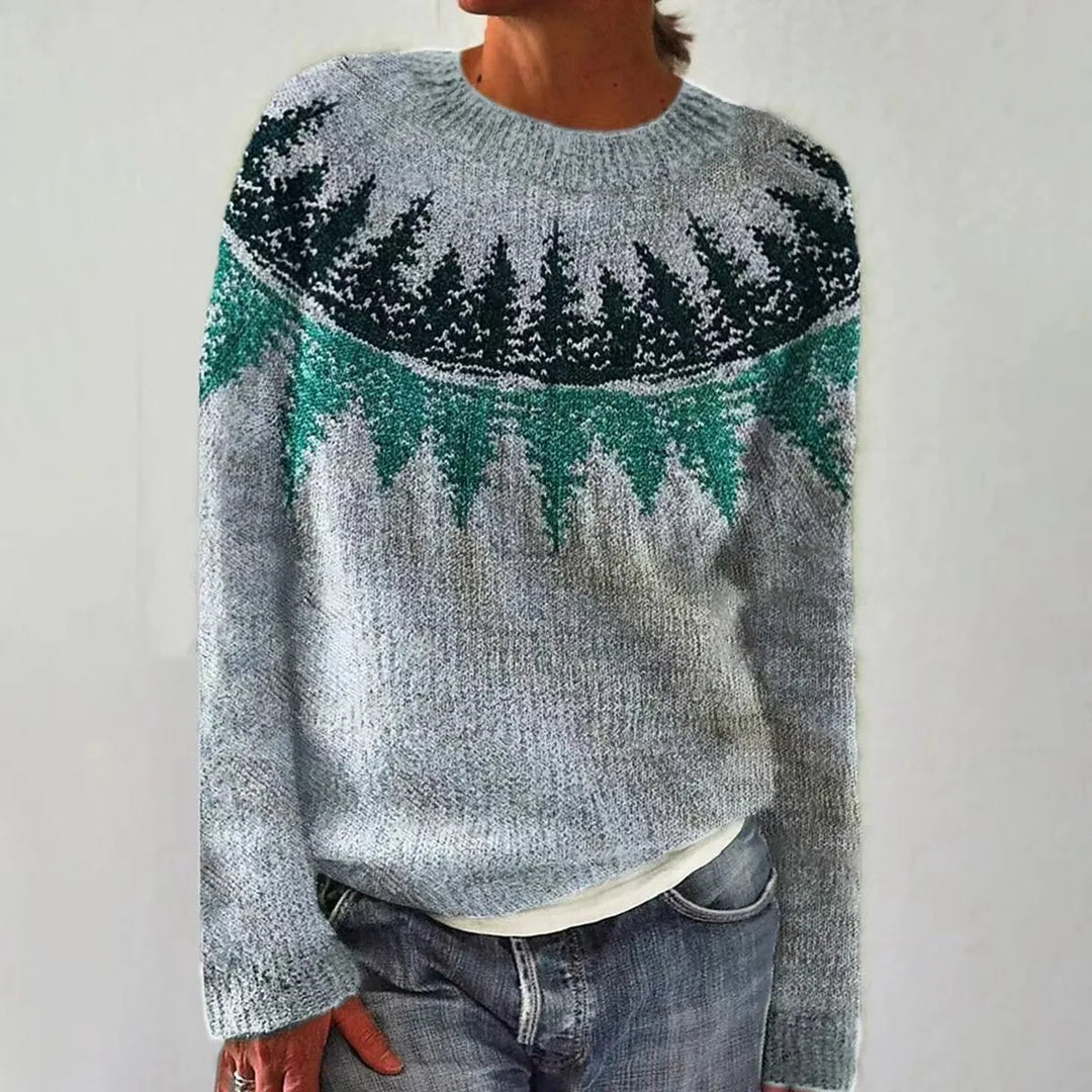 AMÉLIE - Cozy Knit Retro Sweater